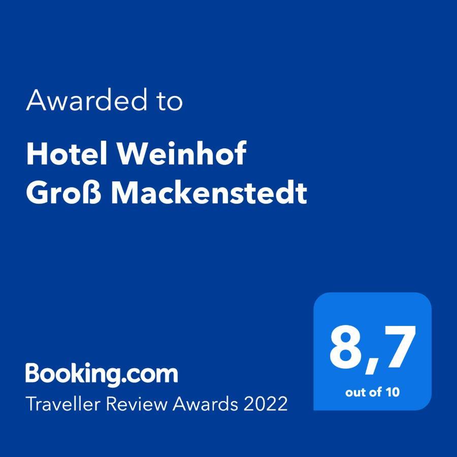 Hotel Weinhof Gross Mackenstedt Stuhr Eksteriør bilde